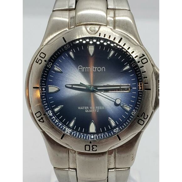 Armitron Men's 37mm Blue Watch 20/1725